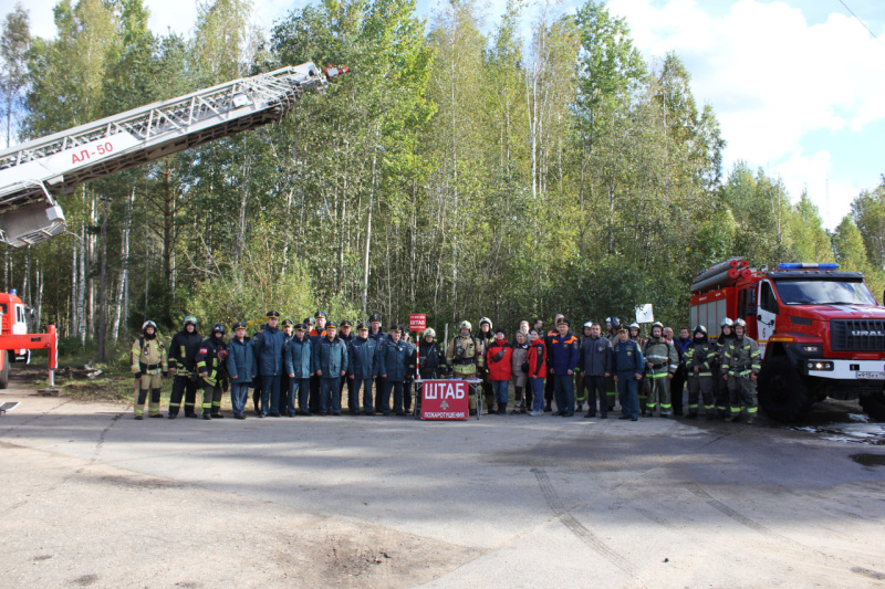 Психологи Северо-Западного филиала приняли участие в показных пожарно-тактических учениях