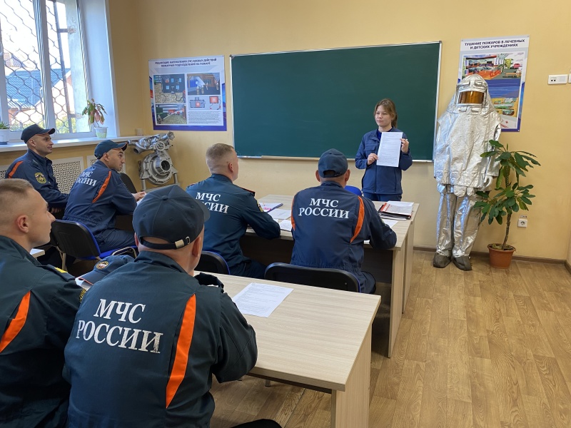 Специалисты отдельного поста 3 ПСЧ в Республике Татарстан прошли мониторинговое психологическое обследование