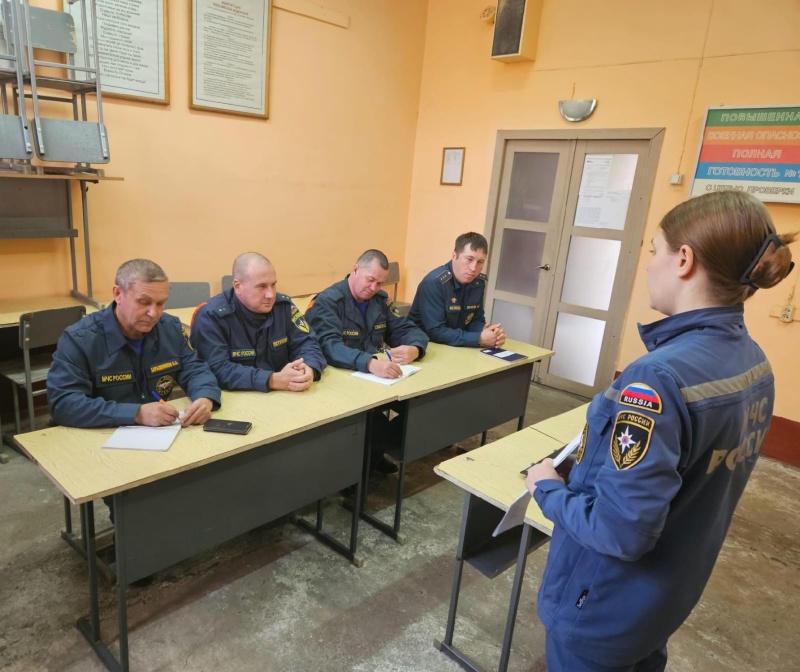 На Урале пожарные учатся справляться со стрессом