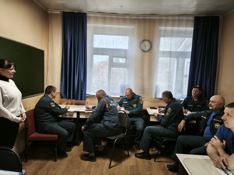 Занятия по психологической подготовке помогли пожарным освоить техники саморегуляции для поддержания профессионального здоровья