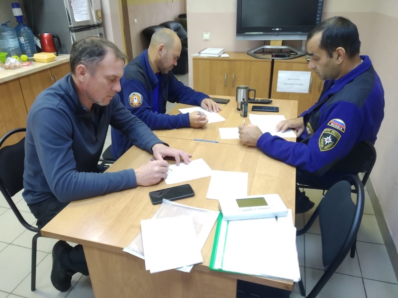 Психолог Северо-Западного филиала провел мероприятия для спасателей подразделения по проведению подводных работ специального назначения