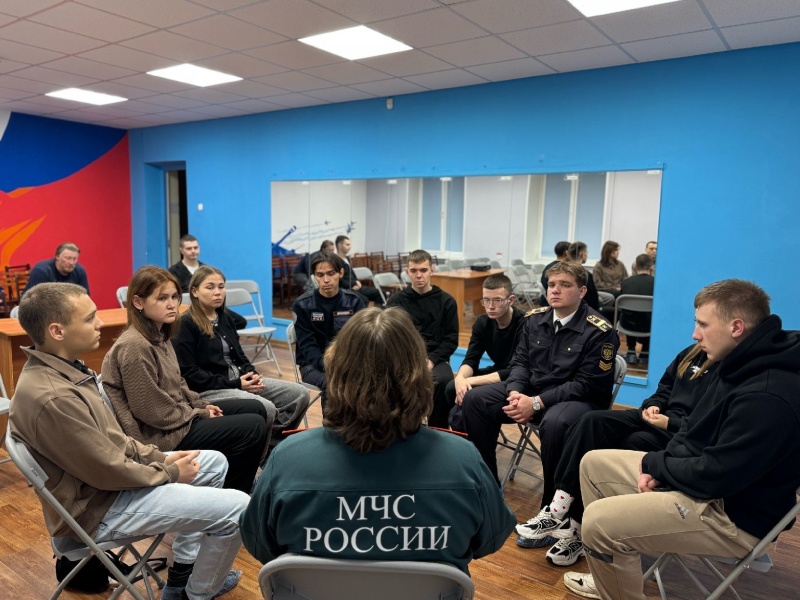 В Удмуртской Республике участники военно-патриотического клуба «Патриот» обучились методам и приемам саморегуляции