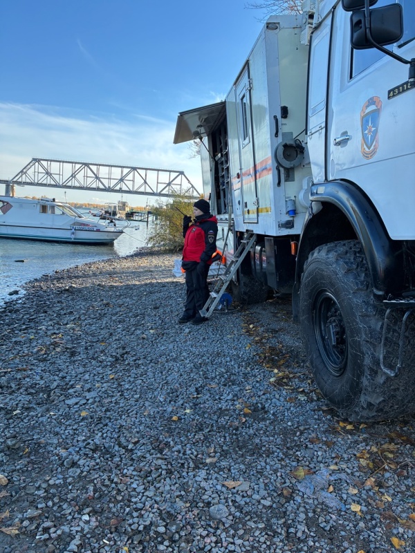 Специалисты Южного филиала приняли участие в тренировке в ходе переаттестации на право ведения аварийно-спасательных работ