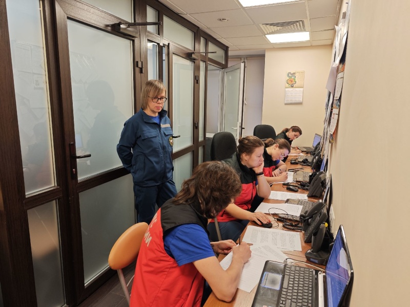 В Центре экстренной психологической помощи МЧС России состоялась Всероссийская тренировка по экстренному реагированию