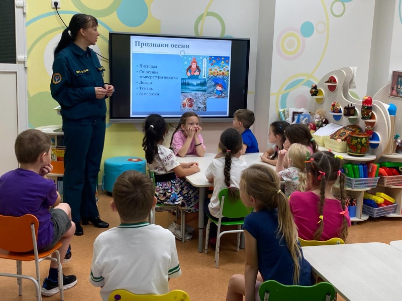 В преддверии наступления холодов нижегородские дошкольники повторили правила поведения на воде