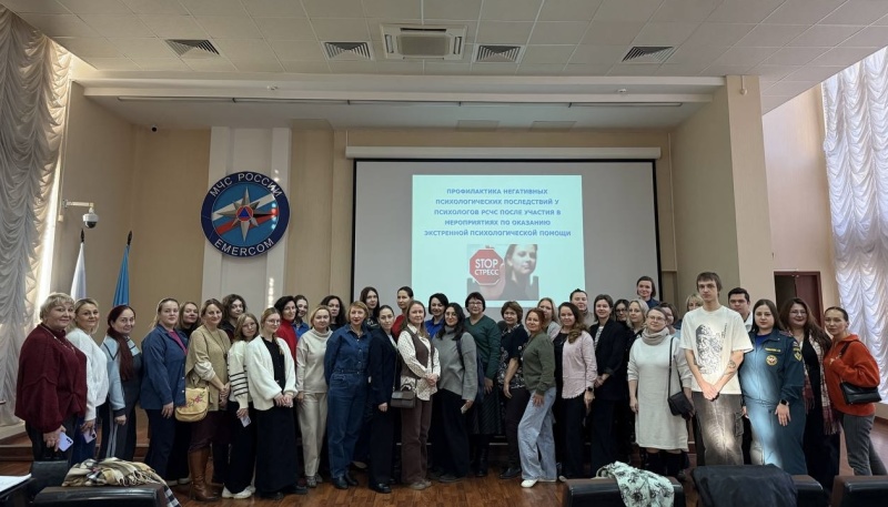 Методическое занятие с психологами системы РСЧС прошло в Главном управлении МЧС России по Нижегородской области