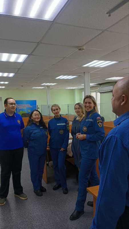 Психологи ГУ МЧС России по Томской области посетили центр обработки вызовов на номер 112