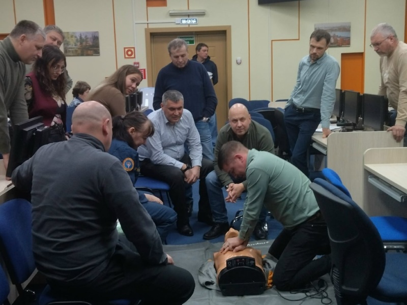 Специалисты налоговой службы актуализировали свои знания  о правилах оказания первой помощи