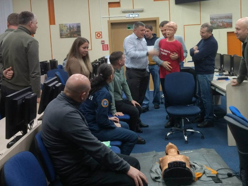 Специалисты налоговой службы актуализировали свои знания  о правилах оказания первой помощи