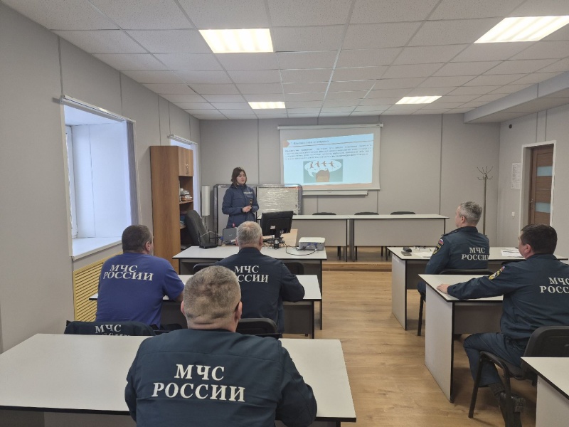 На Урале подошли к концу занятия по психологической подготовке.