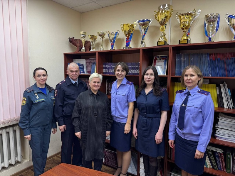 Психолог МЧС приняла участие в работе круглого стола психологов силовых структур Пермского края