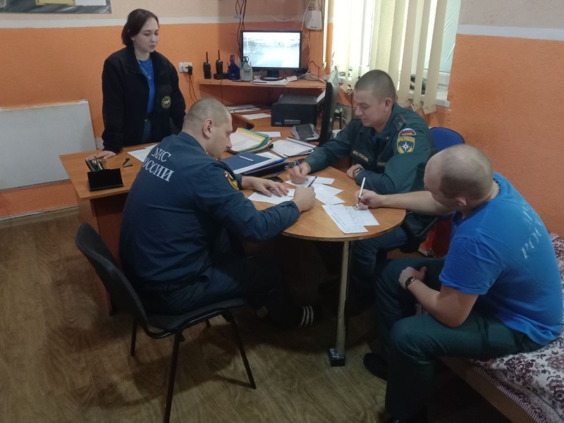 Психолог Крымского филиала провела мероприятия по психологической подготовке с личным составом.