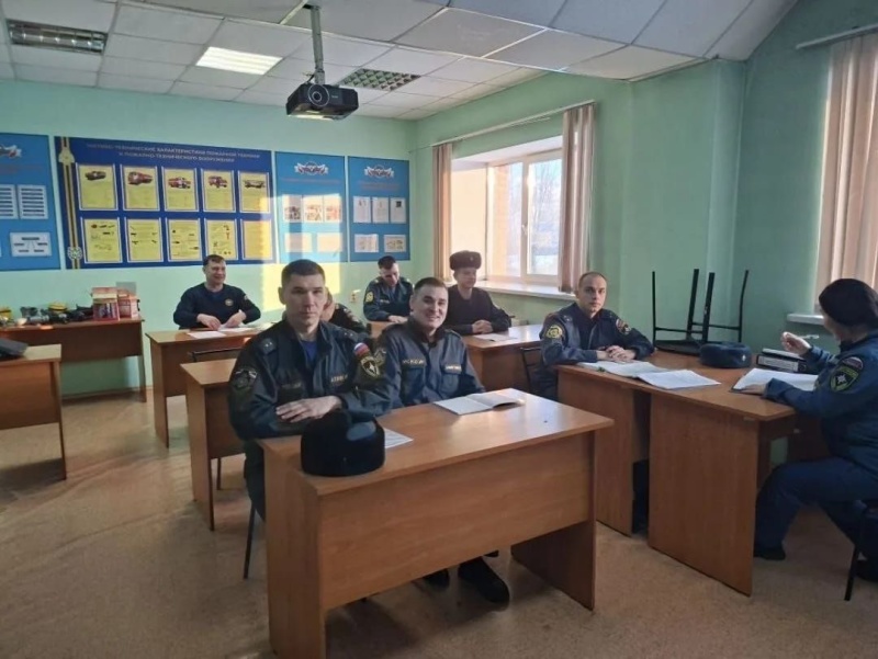 Психологи ГУ МЧС России по Томской области провели занятия по психологической подготовке для пожарных
