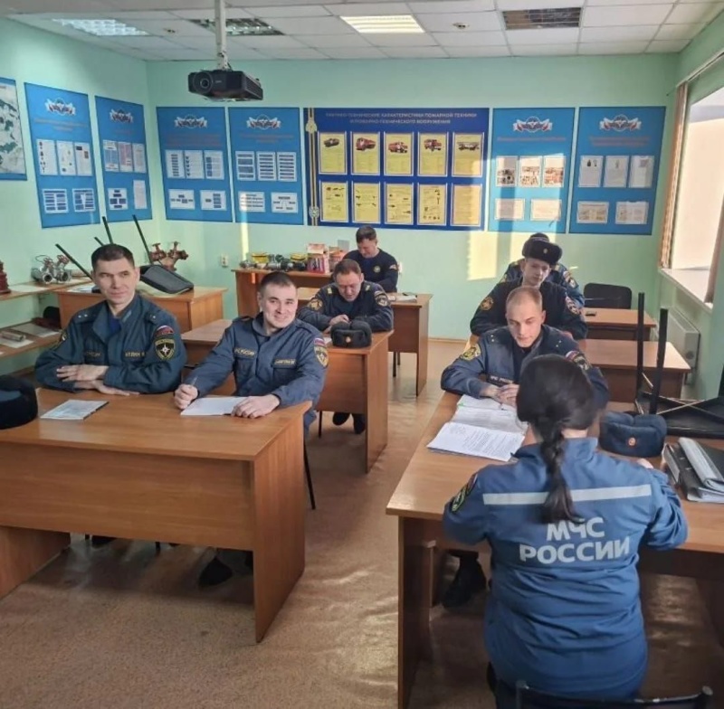 Психологи ГУ МЧС России по Томской области провели занятия по психологической подготовке для пожарных