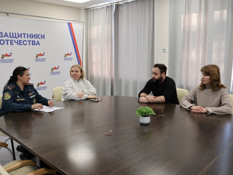 Главное управление МЧС России по Пензенской области и фонд «Защитники Отечества» договорились о сотрудничестве