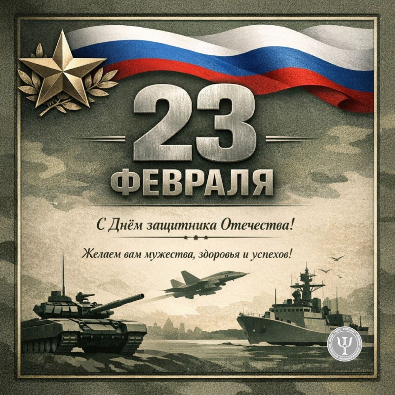 Поздравляем с Днем защитника Отечества