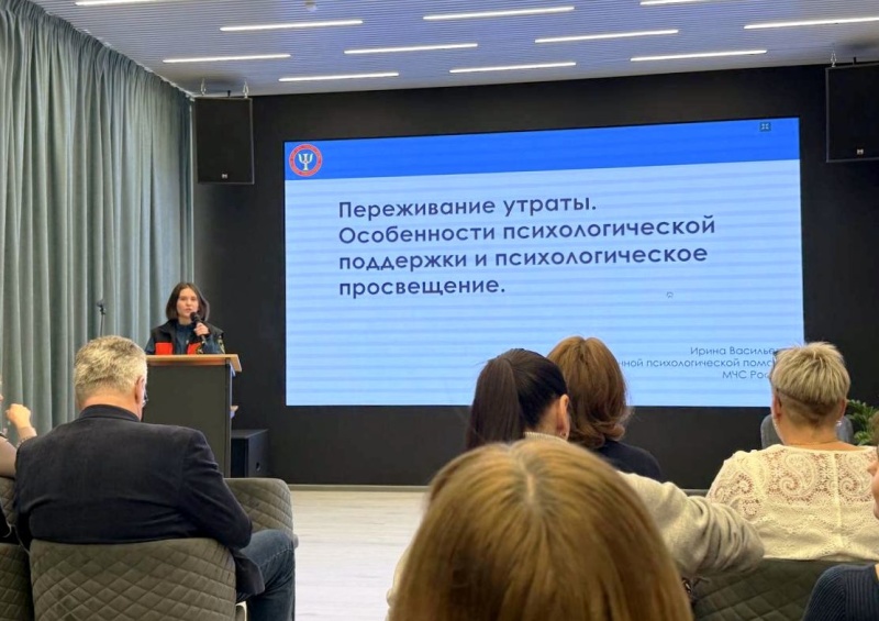 Специалисты Центра экстренной психологической помощи МЧС России провели занятия для социальных координаторов Фонда «Защитники Отечества»