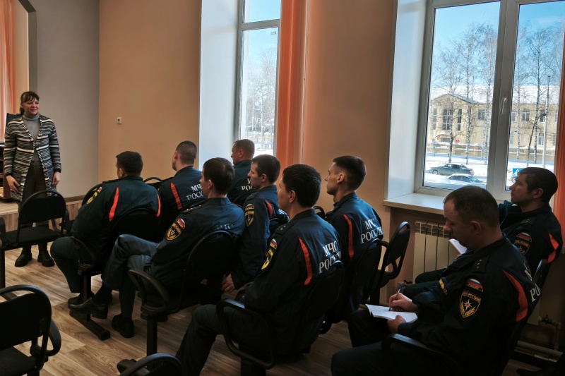 Дзержинские пожарные учились управлять стрессом