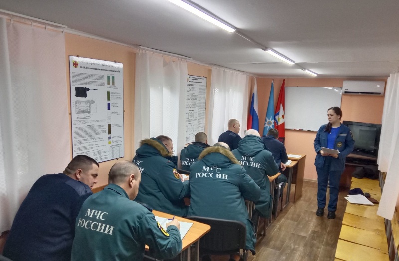 Специалист Крымского филиала провела мероприятия по психологической подготовке с личным составом