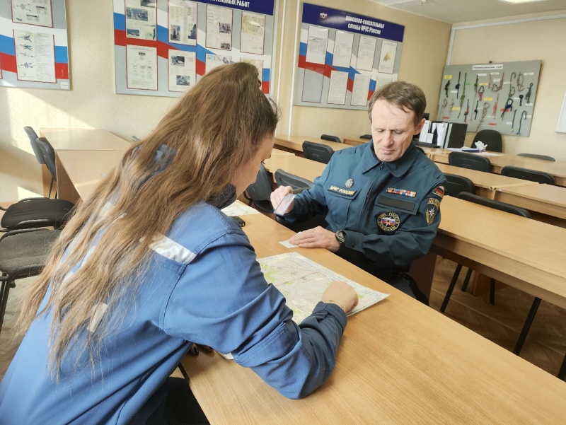 Психолог Уральского филиала прошёл аттестацию на квалификацию «Спасатель»