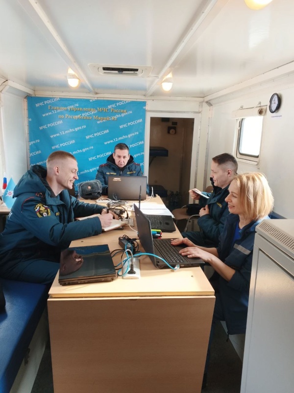 Психологи МЧС России по Республике Марий Эл приняли участие в командно-штабных учениях