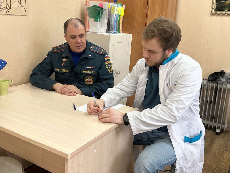 Реабилитационная команда Северо-Западного филиала проводит программу для сотрудников Специального управления №50 МЧС России