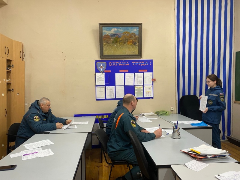 Психологи Крымского филиала продолжают мероприятия по психологической подготовке личного состава