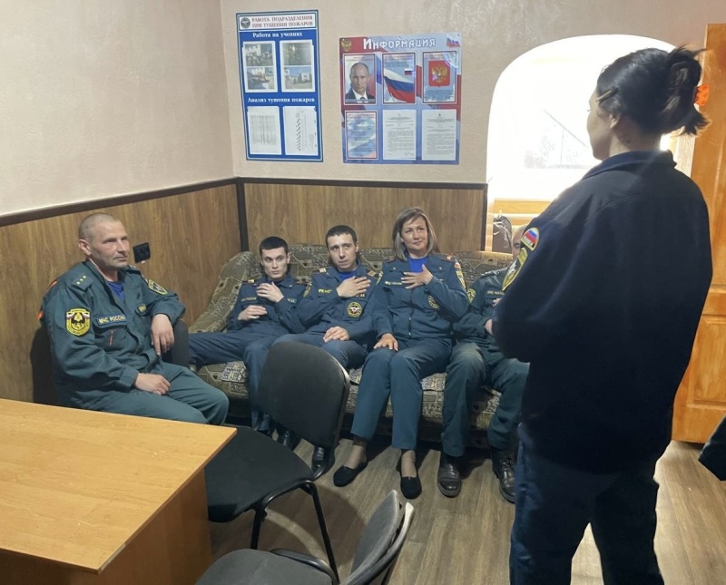 Психолог Крымского филиала провёл занятия по психологической подготовке личного состава