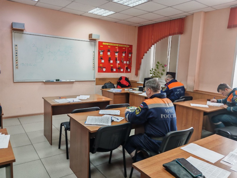 Сибирские психологи провели мониторинговое психодиагностическое обследование личного состава  Южно-Сибирского поисково-спасательного отряда