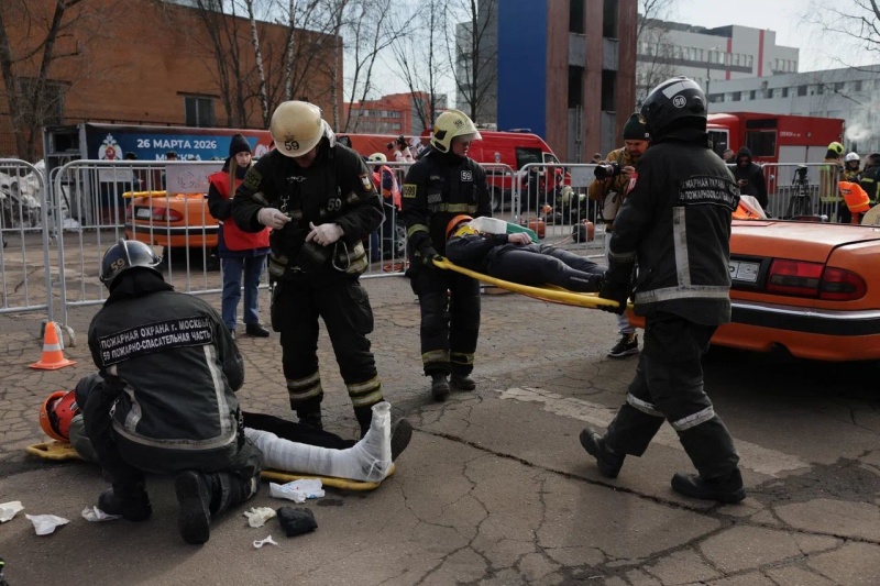 Психологи столичного главка МЧС России оценили мастерство спасателей на соревнованиях по проведению аварийно-спасательных работ при ДТП