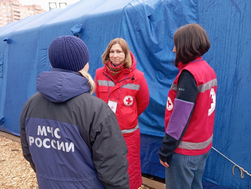 Московские психологи отработали экстренную помощь на тактических учениях