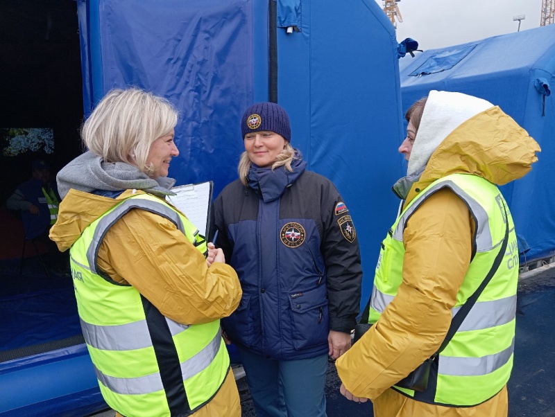 Московские психологи отработали экстренную помощь на тактических учениях