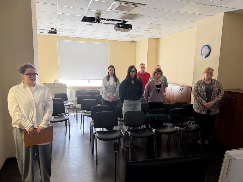 Специалисты Северо-Западного филиала почтили память сотрудников МЧС России, погибших при исполнении