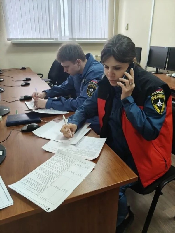 Первая неделя цикла тренировок завершилась учениями в Южном филиале ЦЭПП МЧС России