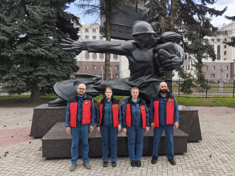 Сотрудники Приволжского филиала ЦЭПП МЧС России почтили память пожарных, погибших при исполнении служебных обязанностей