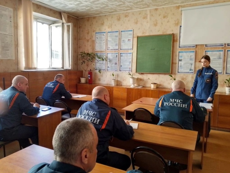 Психологи Уральского филиала продолжают проведение профилактических мероприятий с пожарными