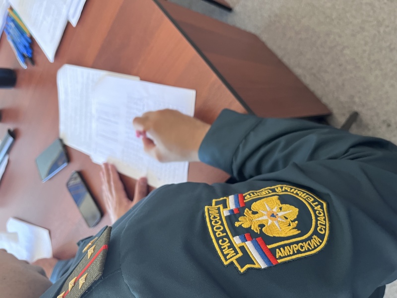 В Амурском Спасательном центре МЧС России проводится мониторинговое психодиагностическое обследование личного состава