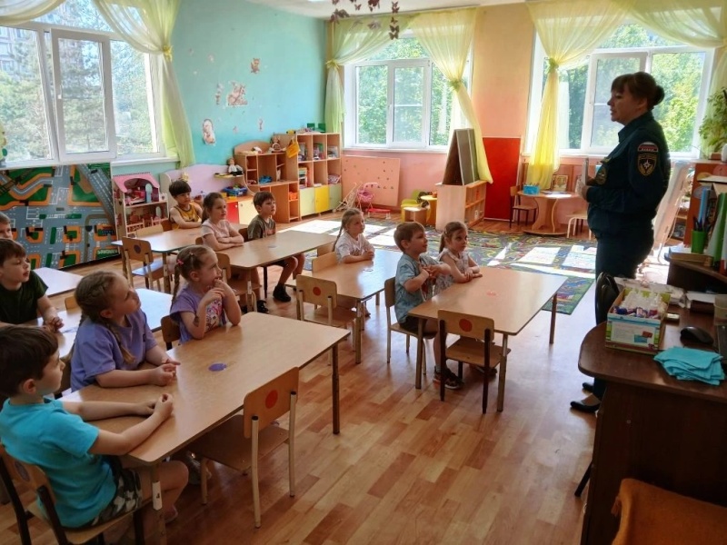 В Нижнем Новгороде дошкольники актуализировали знания о профессии пожарного