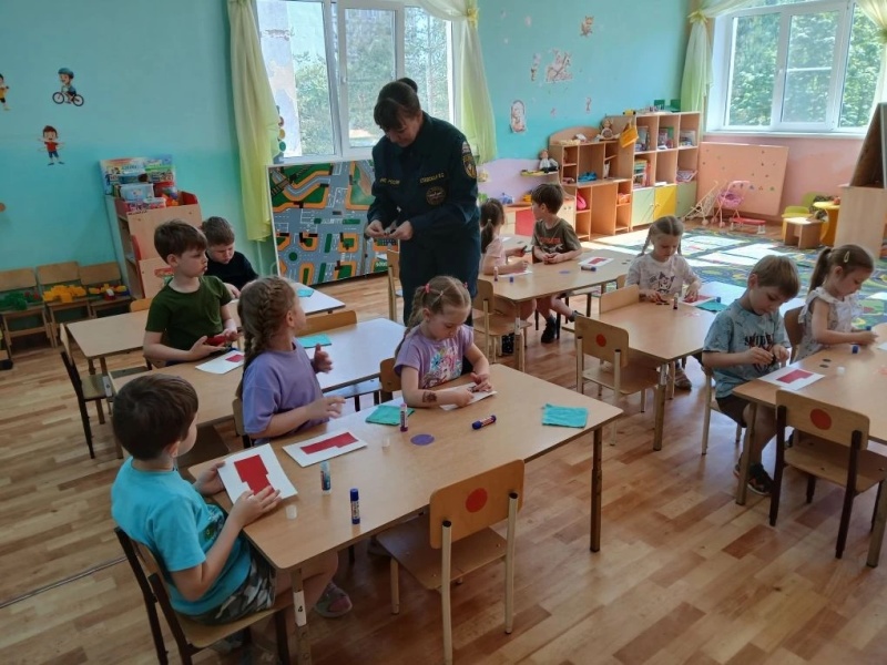 В Нижнем Новгороде дошкольники актуализировали знания о профессии пожарного