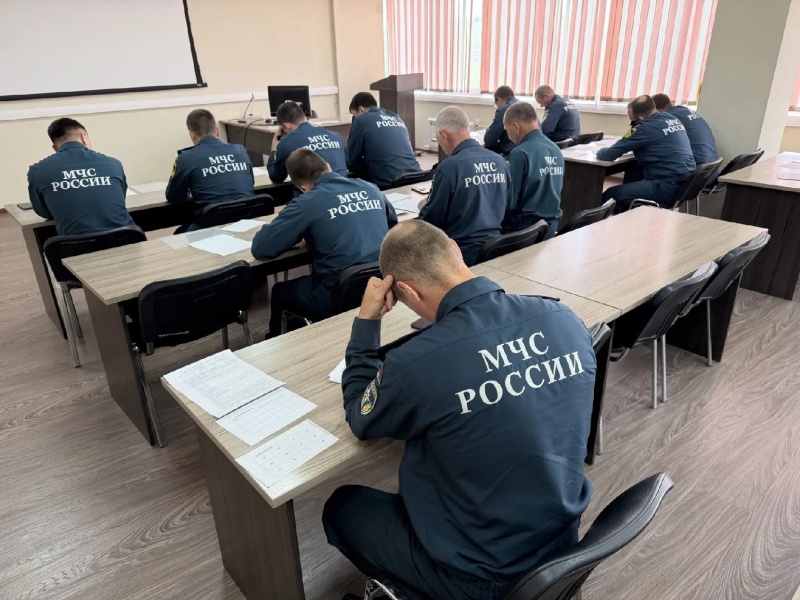 Психолог провел мониторинговое обследование личного состава Национального горноспасательного центра