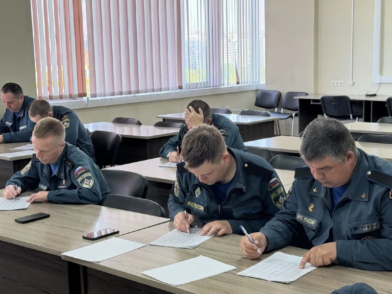 Психолог провел мониторинговое обследование личного состава Национального горноспасательного центра