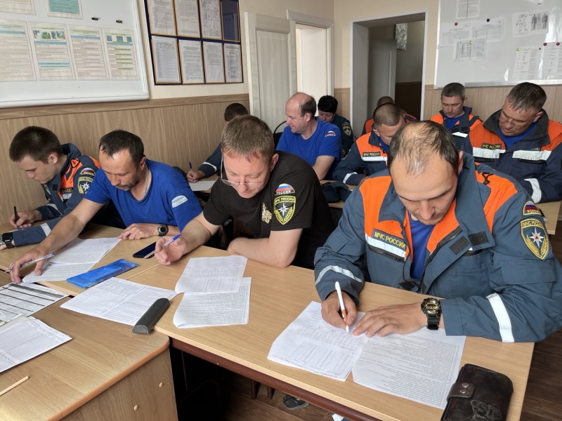 Спасатели отдаленного ПСП Приморского края прошли мониторинговое психодиагностическое обследование