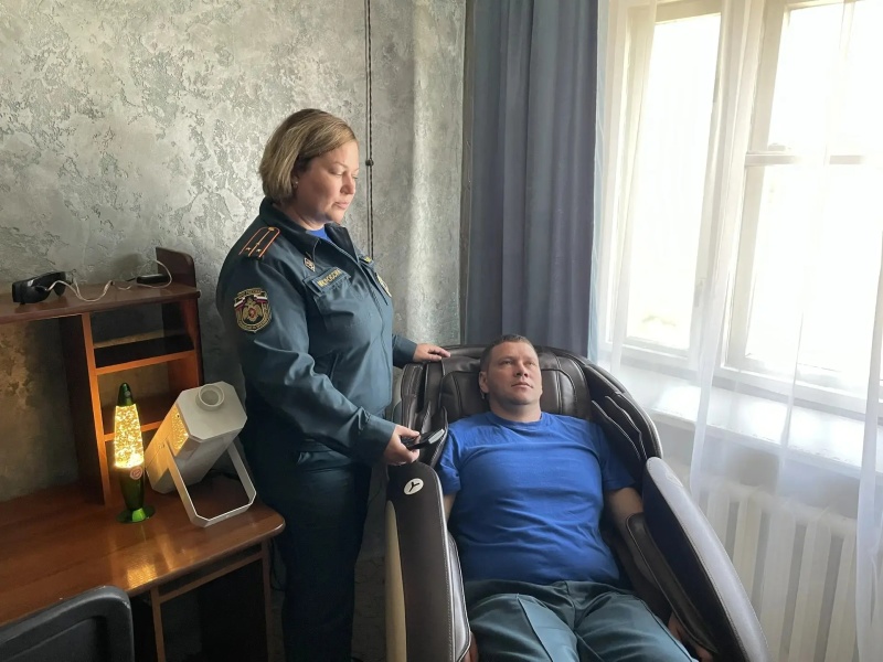 Психолог Красноярского края выполняет мероприятия по психологической профилактике личного состава