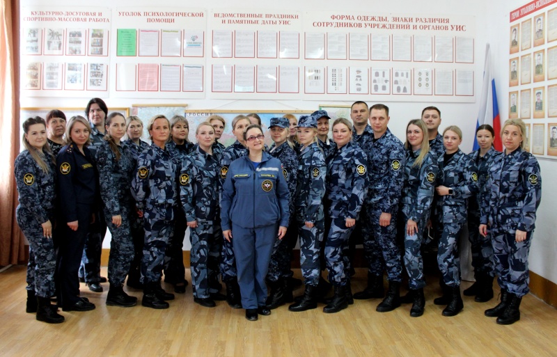 В Пермском крае сотрудники исправительной колонии № 40 изучили приемы оказания первой помощи