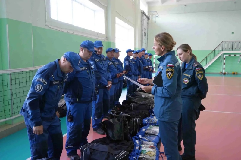 Психолог Томской области приняла участие в проверке аварийно-спасательного формирования Северского филиала АО "АТЦ Росатом"