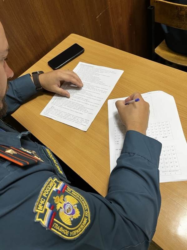 Психологи МЧС проводят плановое психологическое сопровождение   деятельности специалистов МЧС России