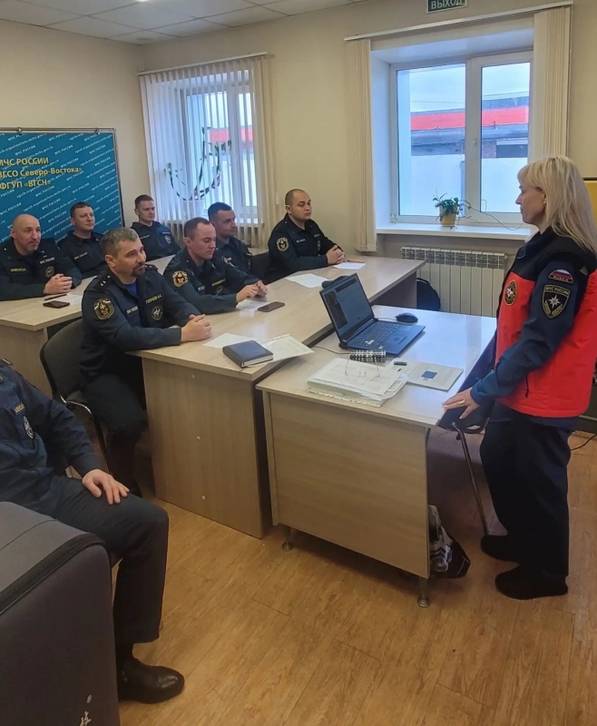 В Магадане прошли занятия по психологической подготовке для горноспасателей