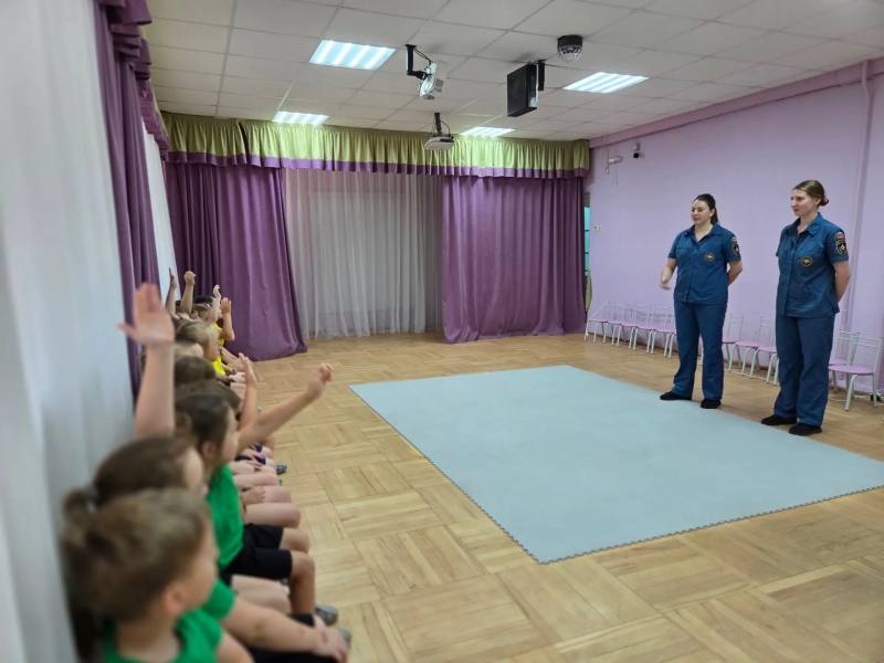 Психологи Южного филиала ФГБУ ЦЭПП МЧС России провели для дошкольников уроки безопасности