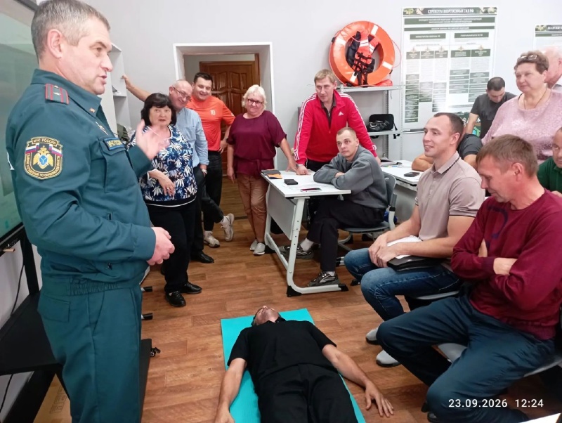В Саратове учителя обучились приемам оказания первой помощи