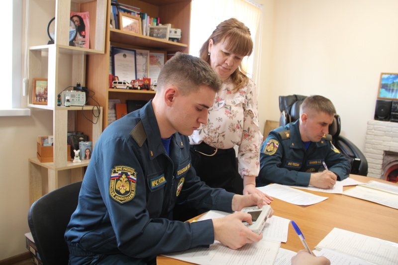 В ФГКУ «Сибирский спасательный центр МЧС России» завершились плановые мероприятия в рамках мониторингового психодиагностического обследования личного состава